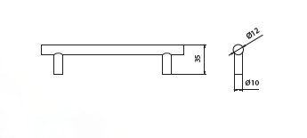 Reling Rucka Ručka reling CRNA - Jer kad trebate drvo, trebate nas - (OSB, LAMINATI ...
